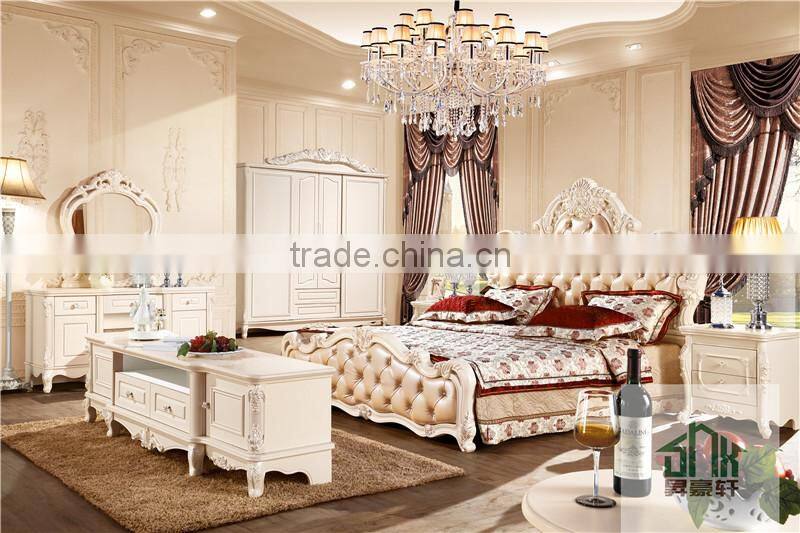 French Style HB-2001# wooden tv cabinet designs tv lcd wooden cabinet wooden lcd tv stand design