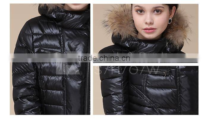 2017 lady nylon 90/10 down jacket