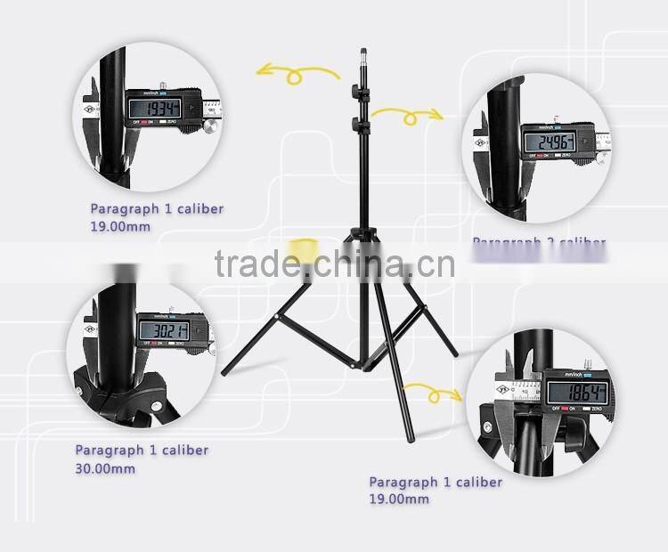 The cheapest photographic equipment multi-function folding heavy duty light stand with extra thick diameter