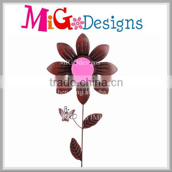 Popular Wholesale Decorative Metal Garden Flower Stakes