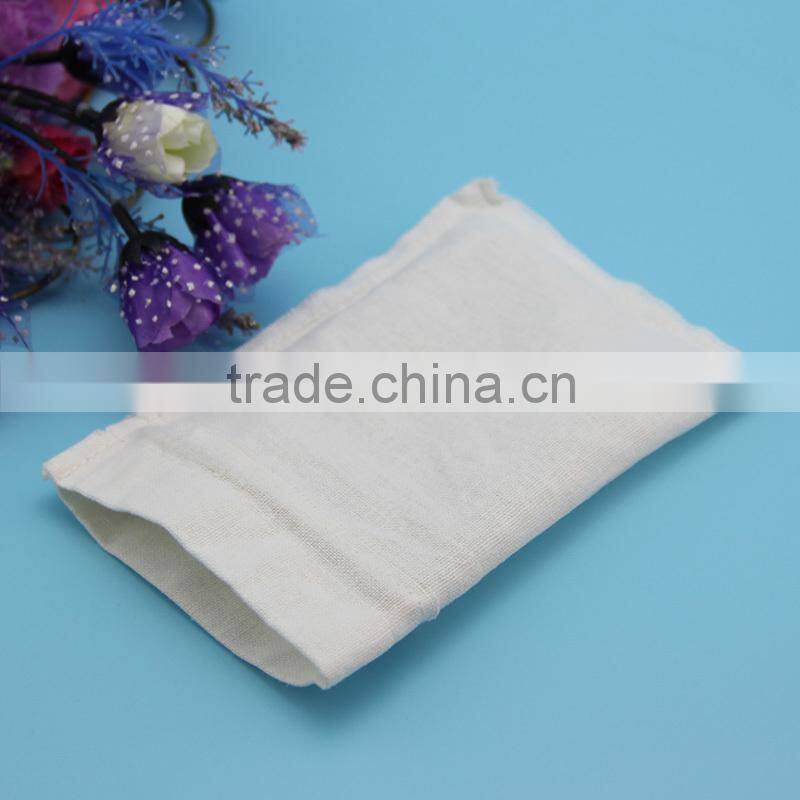 China Factory White Mini Bag Sealing and Handling Cotton Pouch