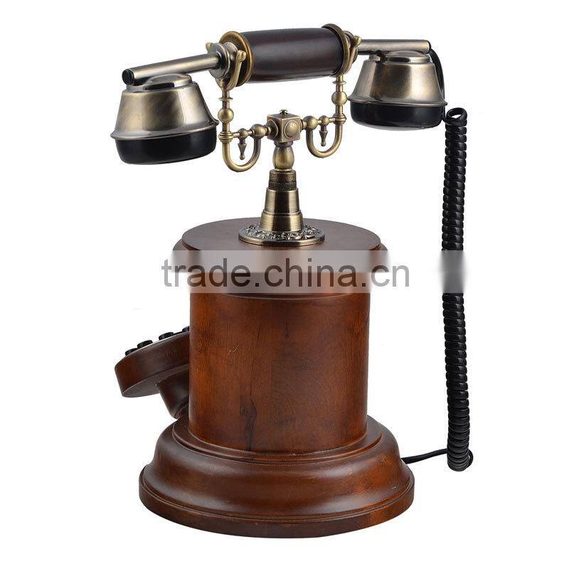 Solid wood birch Home antique telephone Living Room Furniture