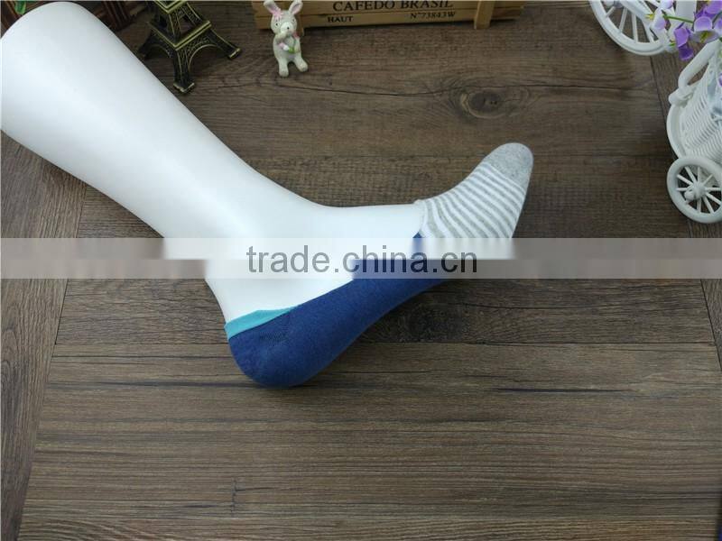 Factory Custom High quality boat new product socks, red/blue stripe color China classial style