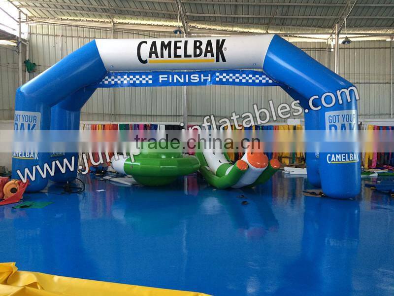 Printing entrance archway custom-made Inflatable runing rach,Racing inflatable start entrance archdoor