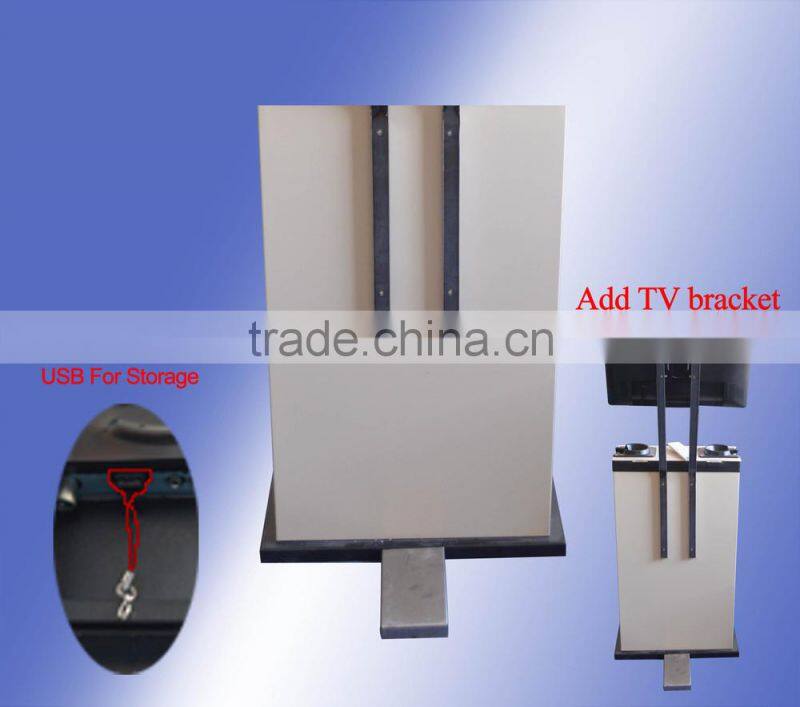 latest innovative technology products umbrella wrapper with led writing board and led Monitor display