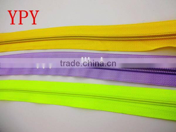 3# 5# Nylon Long Chain Zipper For Bedclothes & Luggages
