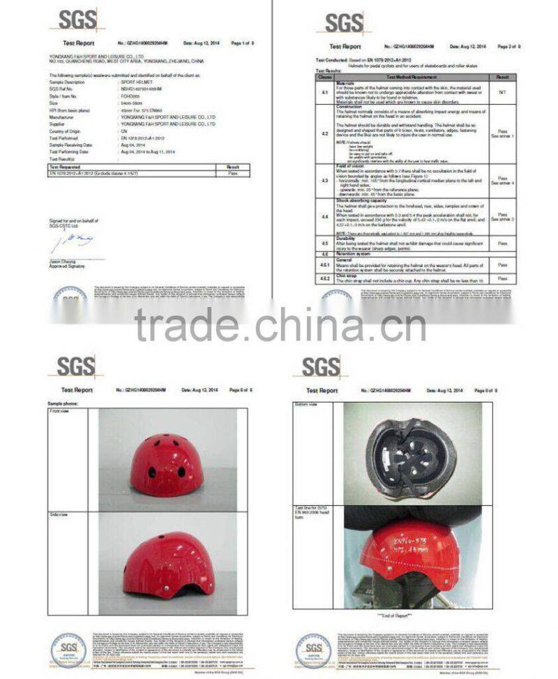 Extreme Sports Helmet/ roller derby skates helmet/ skateboard helmet australia