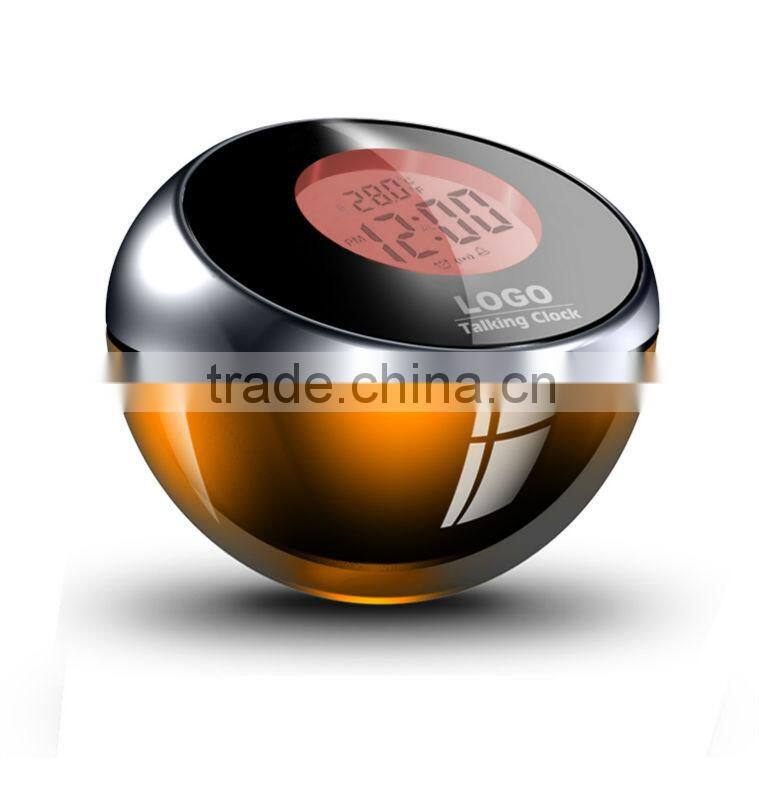 colorful desktop digital alarm talking clock