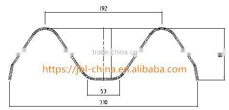 Great building material customized NEW highway roll forming machine with automatic Quality guaranteed