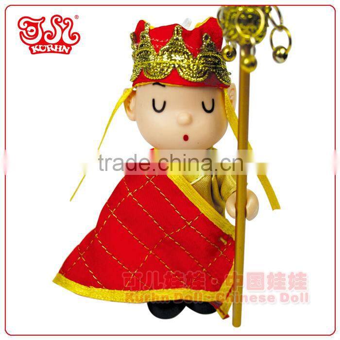 Chinese mini doll toy keychain gift
