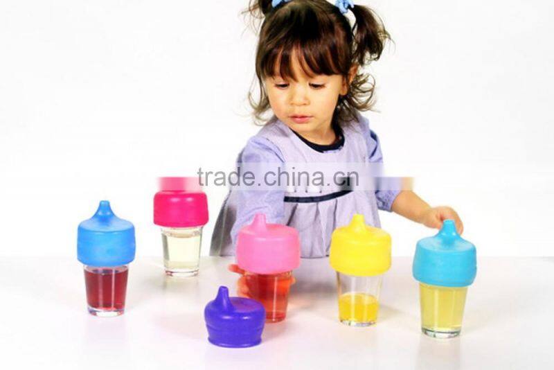 Magic baby drinking silicone cup lids water-tight children universal silicone sippy cup lids