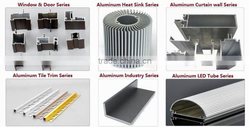 Long Lifespan aluminum profile for kitchen cabinet