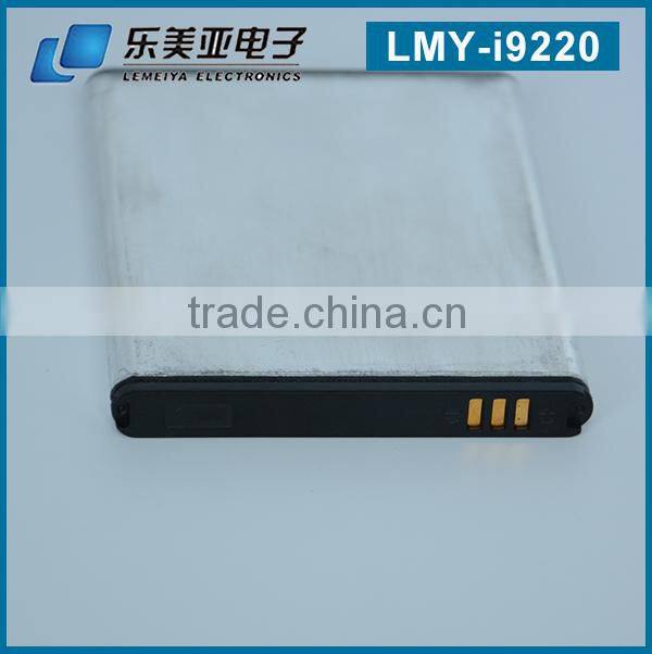 li ion 3.7v battery, rechargeable batteries for samsung, i9220 3200mah lithium phone batterty