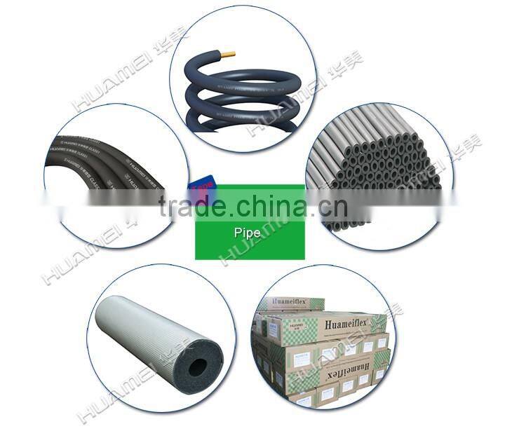 Anti-fire air conditioner high temperature flexible pipe foam pipe covers