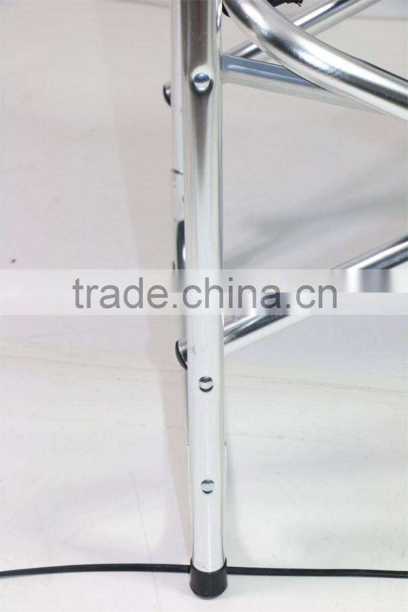 Lightweight aluminum folding director chair for outdoor &office