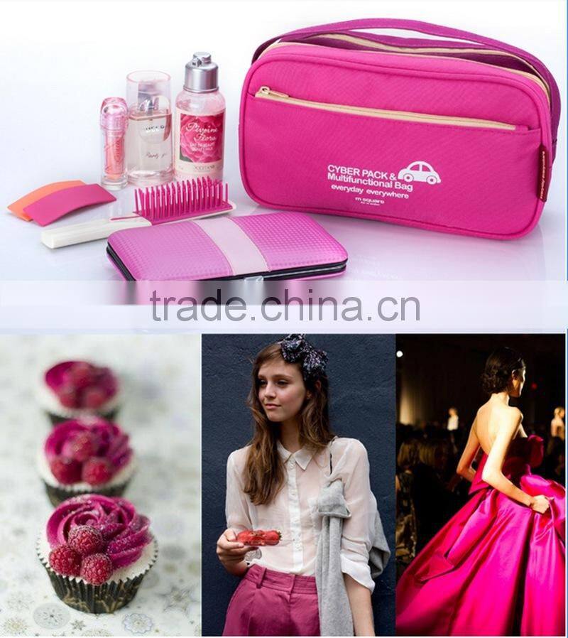 BSCI audit factory professional eva kitty unisex oval cosmetic bag