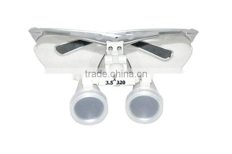 Black 2.5X 3.5X 320mm 420mm working distance optional Dentist Surgical Medical Binocular Dental Loupe