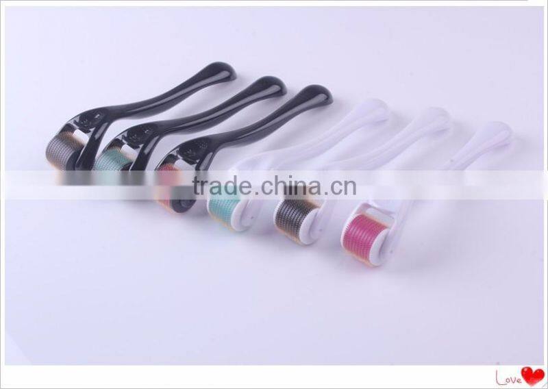 Dermaroller 540 titanium needles with many colors for options