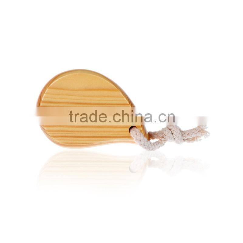 Bonvatt makeup brush cleaner Portable High-grade comma wooden handle washs face brush