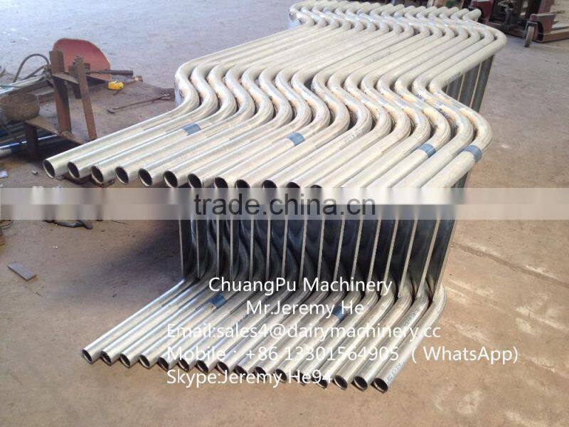 Steel Column Frame For Milking Parlour System for Sale