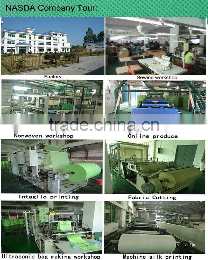 nonwoven laminate bag with customzied printing