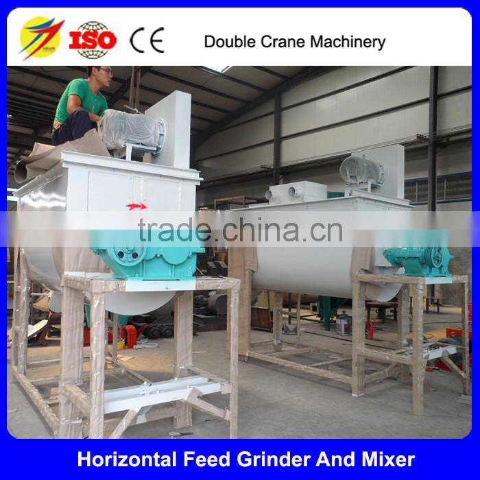 Hot sale small scale poultry feed mill equipment, hammer mill, grinder and mixer machine