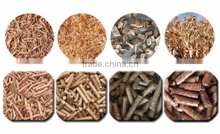 CE ISO SGS complete wood pellet production line/wood pellet machine & pellet machine wood