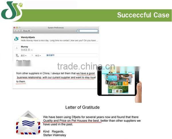 DFPETS DFR037GW Waterproof Single Layer Wooden Rabbit Hutches