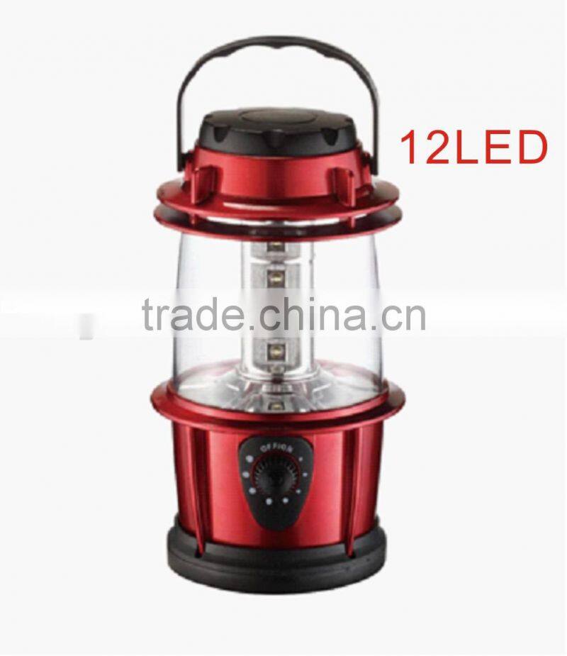 portable camp light with 12led