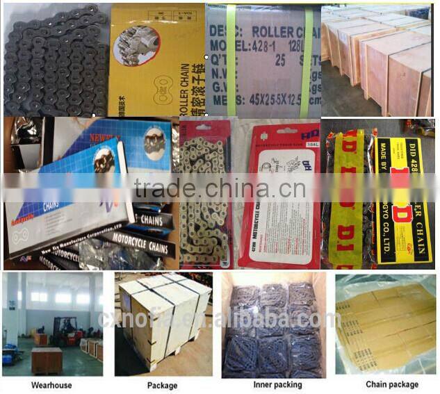 Bajaj 205-100L motorcycle timing chain for transmission conveyor parts