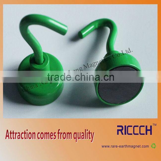 colorful ferrite pot magnet strong
