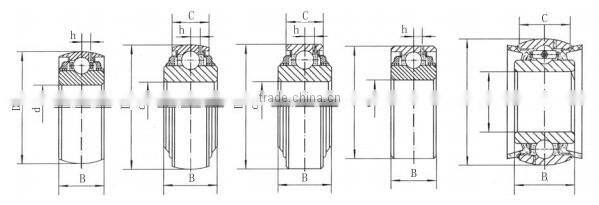 OEM brand agricultural machinery bearing GWST211PPB20