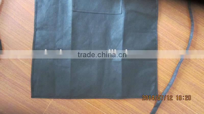 Non woven cheap printed disposable cooking kitchen apron