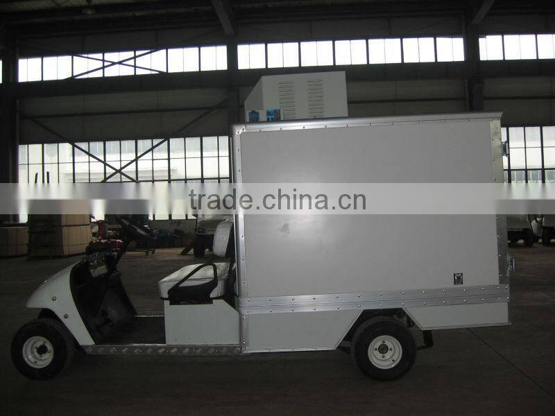 Electric Golf Buggy with Cooler Bin