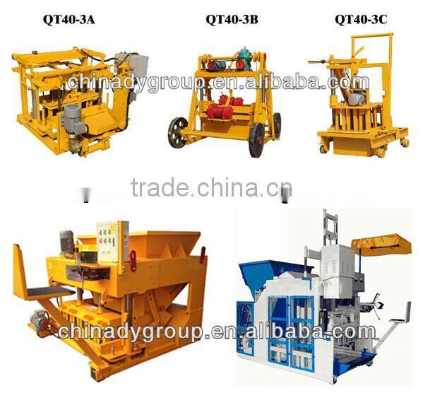 QT40-3c tiger stone machine