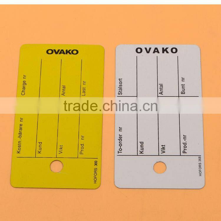 double-sided adhesive label printed