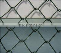 galvanized chain link fence