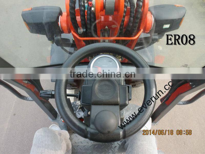 Everun ER06 Futter agricultural Farm Maschine front end Hydrostatik Mini Radlader/Hoflader mit CE/Euro 3 Norm