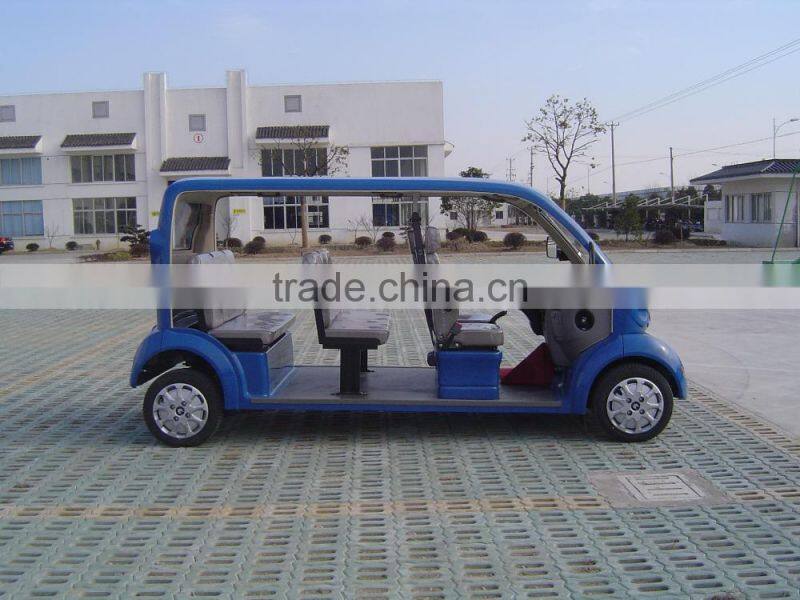 48V4.2KW 6-8 seats electric golf cart tourist car passenger mini car