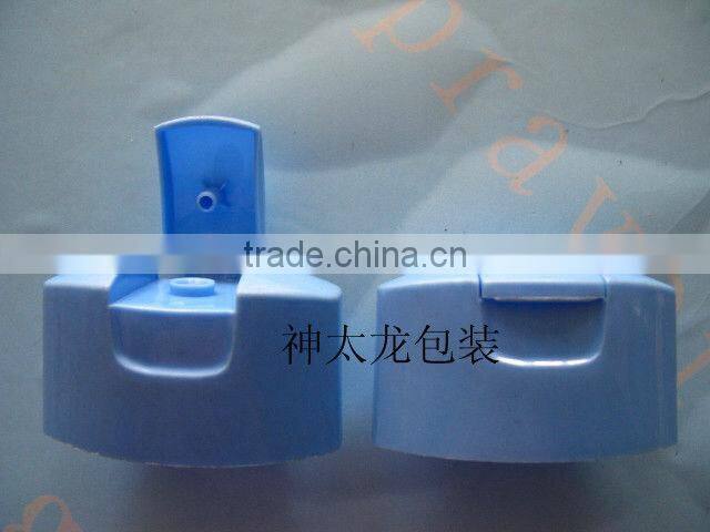 plastic flip top bottle cap for lotion