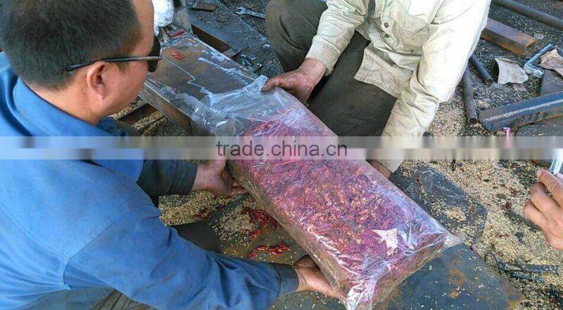 Hydraulic vertical semi-automatic baler for waste rag, used clothes baler machine XS-205T