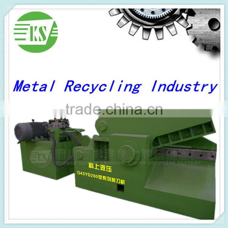 Q43YD-200 waste iron cutting machine with factory price