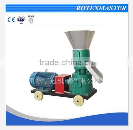 Mobile Small Sawdust pellet mill feed pellet machine/animal livestock feed pellet mill