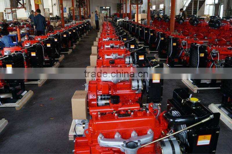 4 cylinders ul diesel engine for fire fighting equipment with radiator 480
