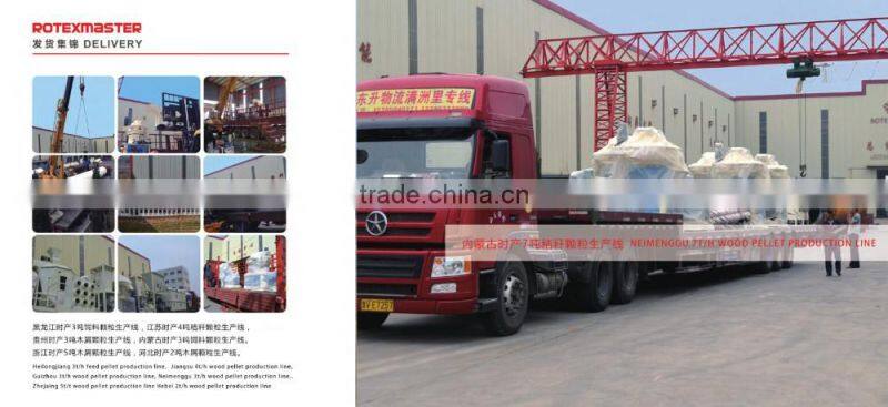 1-1.5t/h energy saving wood pellet mill / wood pellet production line / wood pellet machine