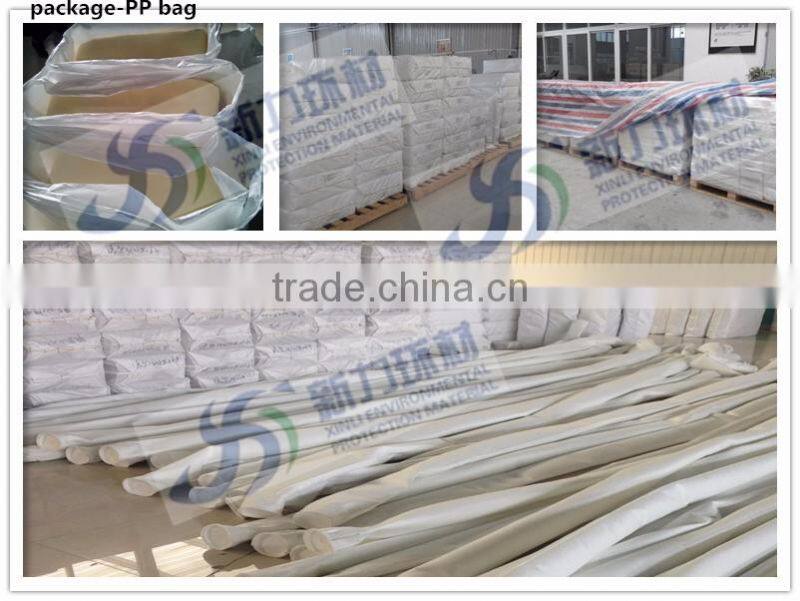 Fiberglass Filter Bag with Intermediate Rings