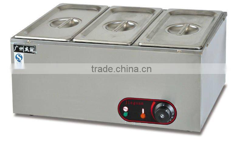 electric soup warmer with shelf