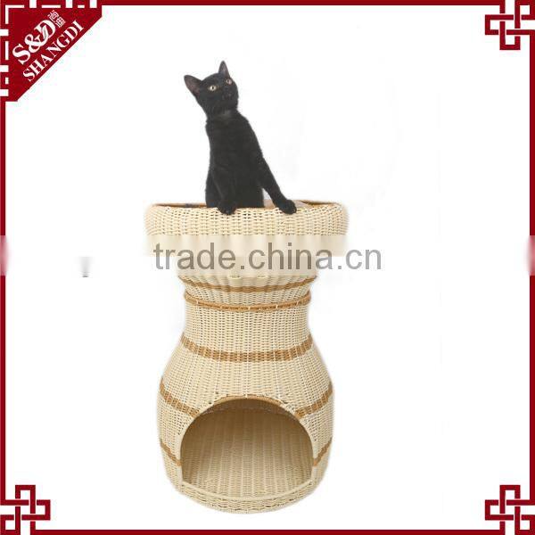 Handmade pet accessories double-deck cozy novelty pet beds