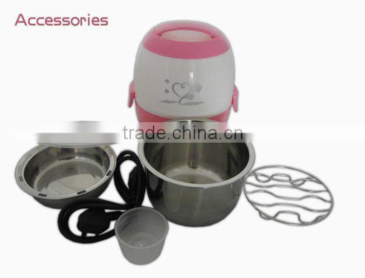 Christmas hot gifts single person stainless steel inner pot rice cooker