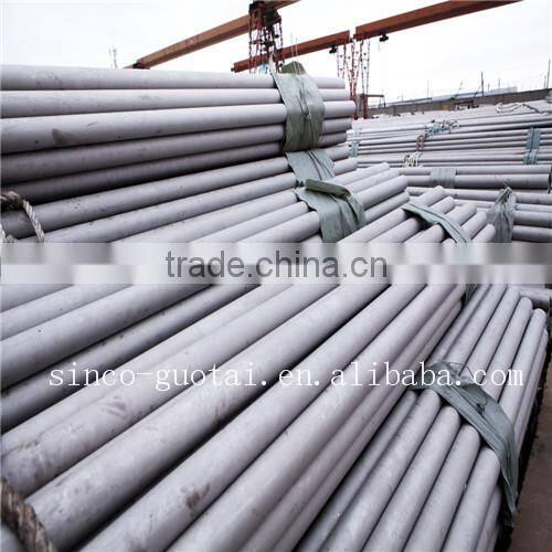 Superior materials A312 316 seamless stainless steel pipe thin diameter